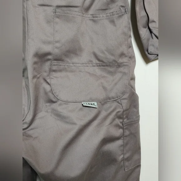 Berne Men's Gray Work Coveralls - Picture 13 of 14
